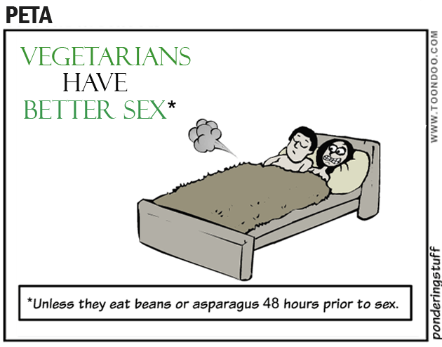 Vegitarians Have Better Sex 25